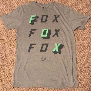 Fox racing logo tee